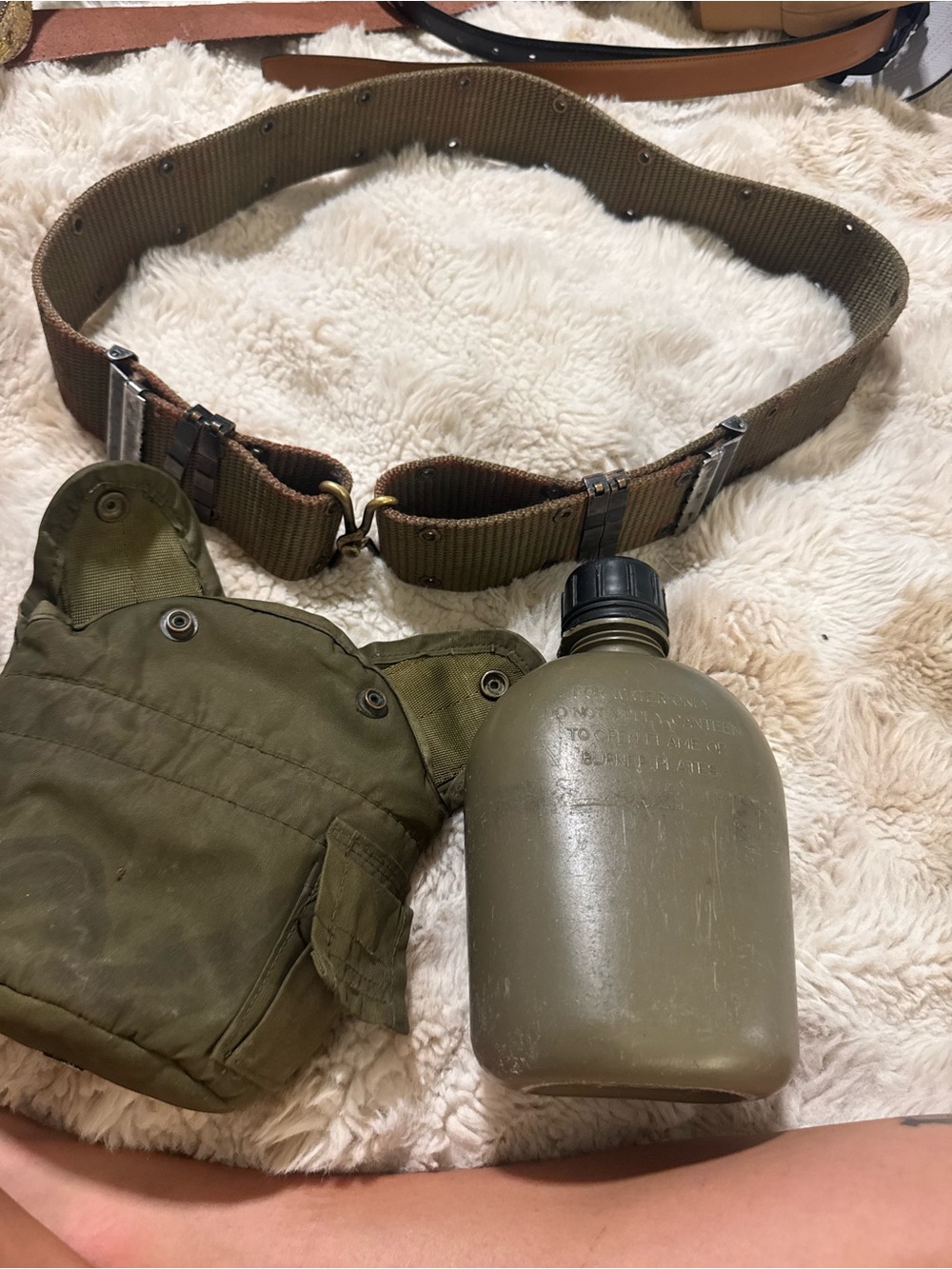 authentic 1970s U.S. Army ALICE field gear set
